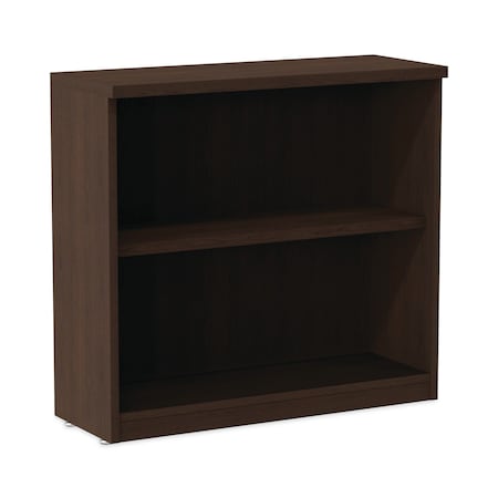 Alera Bookcase, 29.5", 2 Shelf, Espresso VA633032ES